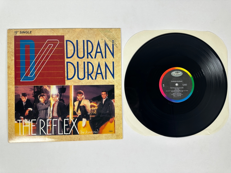 Duran Duran - The Reflex V-8587 Capital Records Single Vinyl Record 1983 Promo Copy