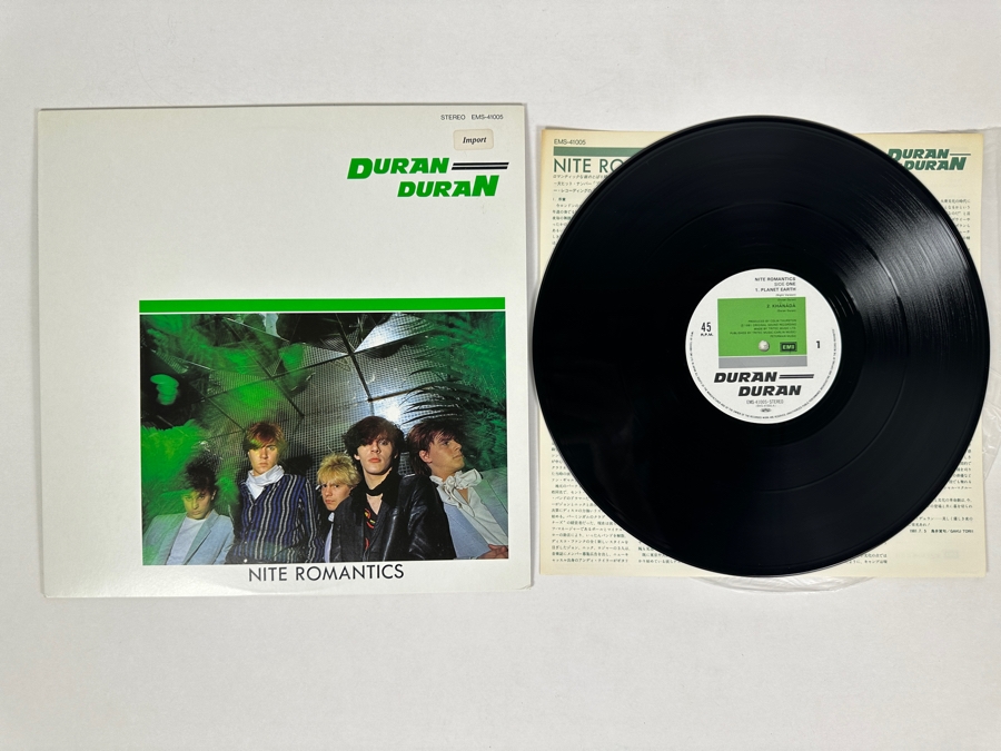 Duran Duran - Nite Romantics Import EMS-41005 EMI Records Vinyl Record 1981