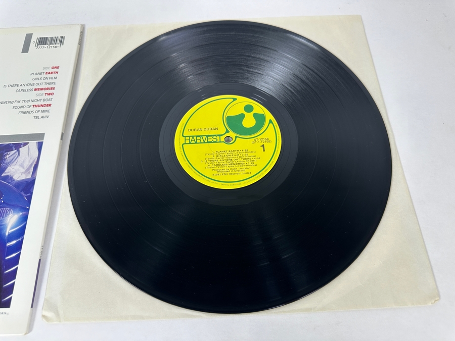 Duran Duran - Duran Duran ST-12158 Harvest Records Vinyl Record 1981 [Photo 5]