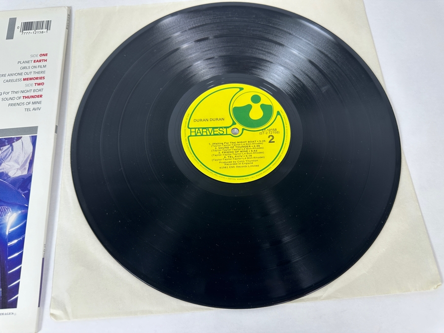 Duran Duran - Duran Duran ST-12158 Harvest Records Vinyl Record 1981 [Photo 7]