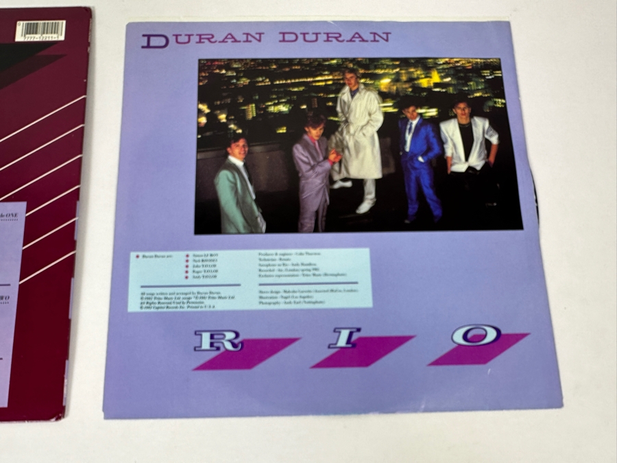Duran Duran - RIO ST-12211 Harvest Records Vinyl Record 1982 [Photo 8]