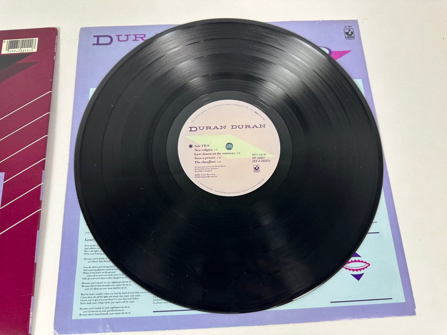 Duran Duran - RIO ST-12211 Harvest Records Vinyl Record 1982 [Photo 6]