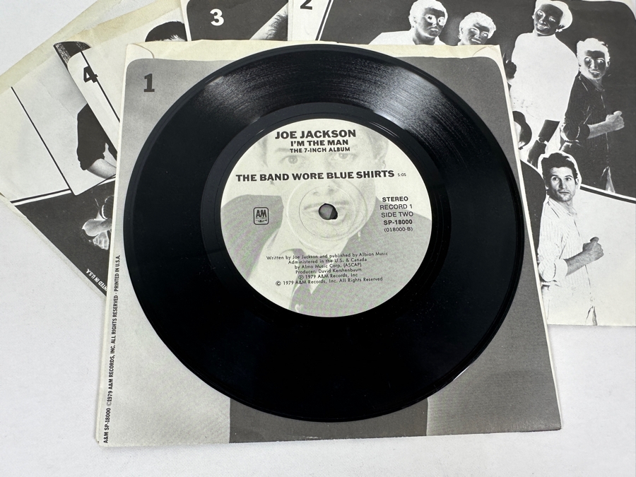 Joe Jackson - I'm The Man - The 7-Inch Album SP-18000 5 X Vinyl Records 1979 [Photo 9]