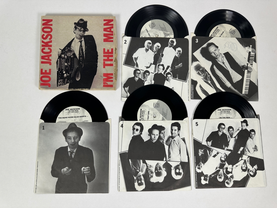 Joe Jackson - I'm The Man - The 7-Inch Album SP-18000 5 X Vinyl Records 1979
