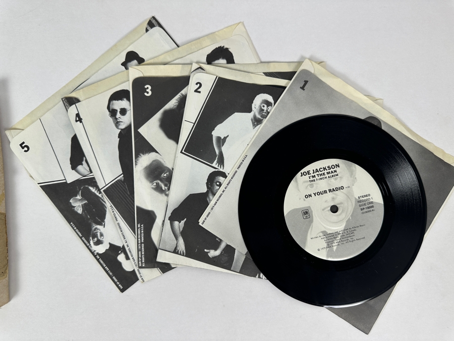 Joe Jackson - I'm The Man - The 7-Inch Album SP-18000 5 X Vinyl Records 1979 [Photo 3]