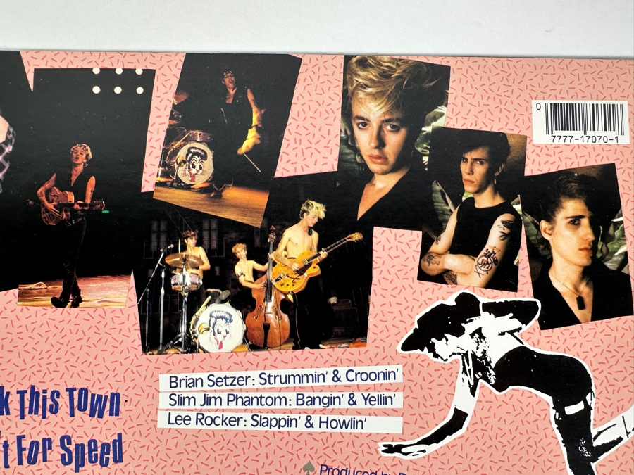 Stray Cats - Built For Speed ST-17070 EMI Records Vinyl Record 1982 [Photo 4]