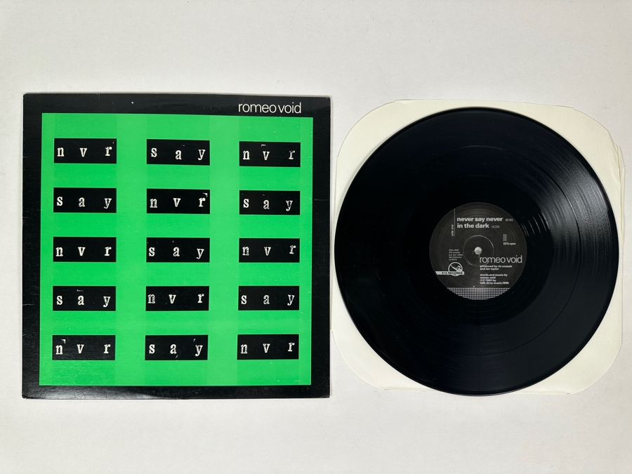 Romeo Void - Never Say Never 415A-0007 415 Records 12' Vinyl Record 1981 [Photo 1]