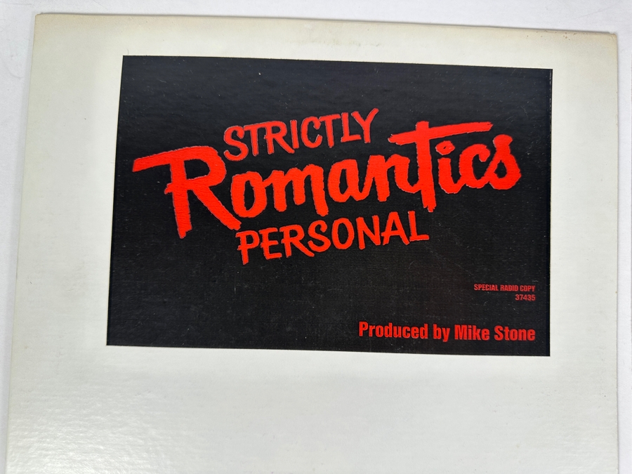 The Romantics - Strictly Personal AL 37435 Nemperor Records Vinyl Record 1981 Promo Copy [Photo 2]