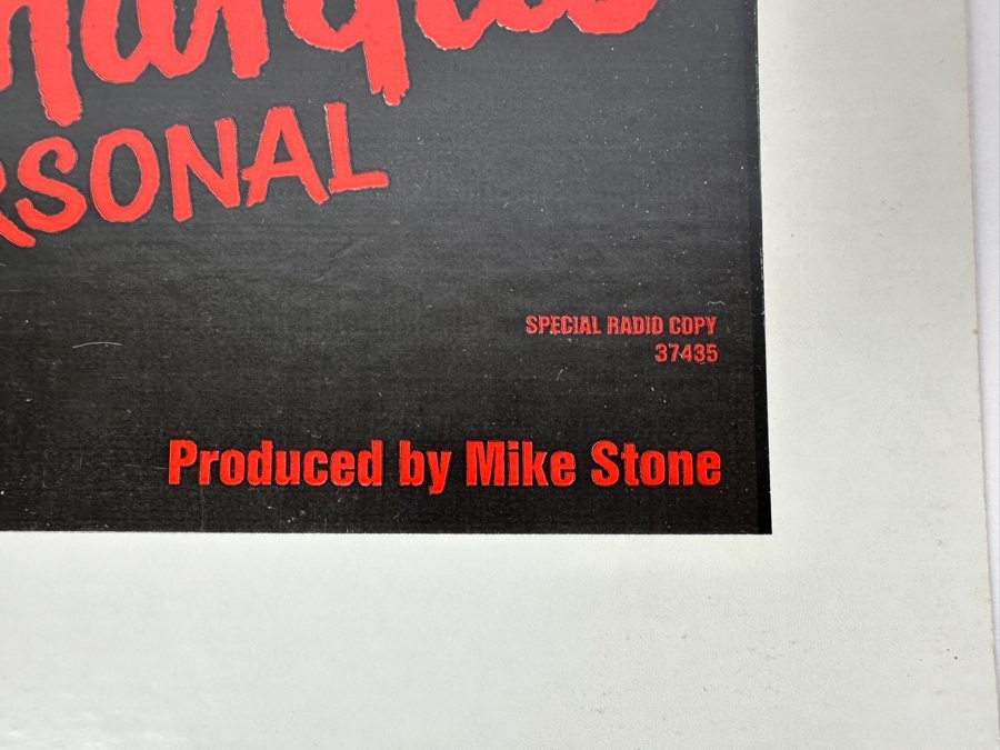 The Romantics - Strictly Personal AL 37435 Nemperor Records Vinyl Record 1981 Promo Copy [Photo 3]