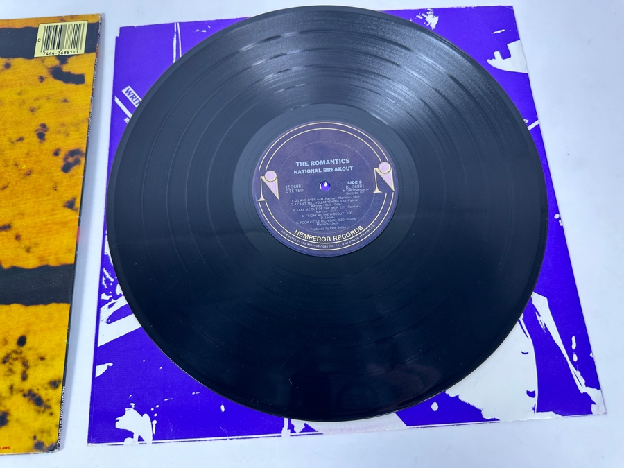 The Romantics - National Breakout AL 36881 Nemperor Records Vinyl Record 1980 [Photo 6]