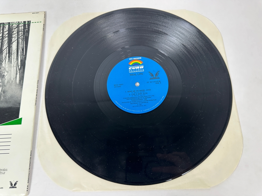 Real Life - Send Me An Angel MCA-13977 MCA Records Vinyl Record Promo Copy [Photo 7]