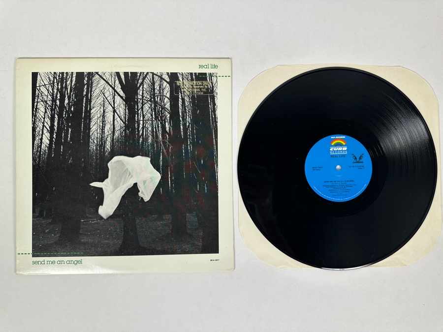 Real Life - Send Me An Angel MCA-13977 MCA Records Vinyl Record Promo Copy [Photo 1]