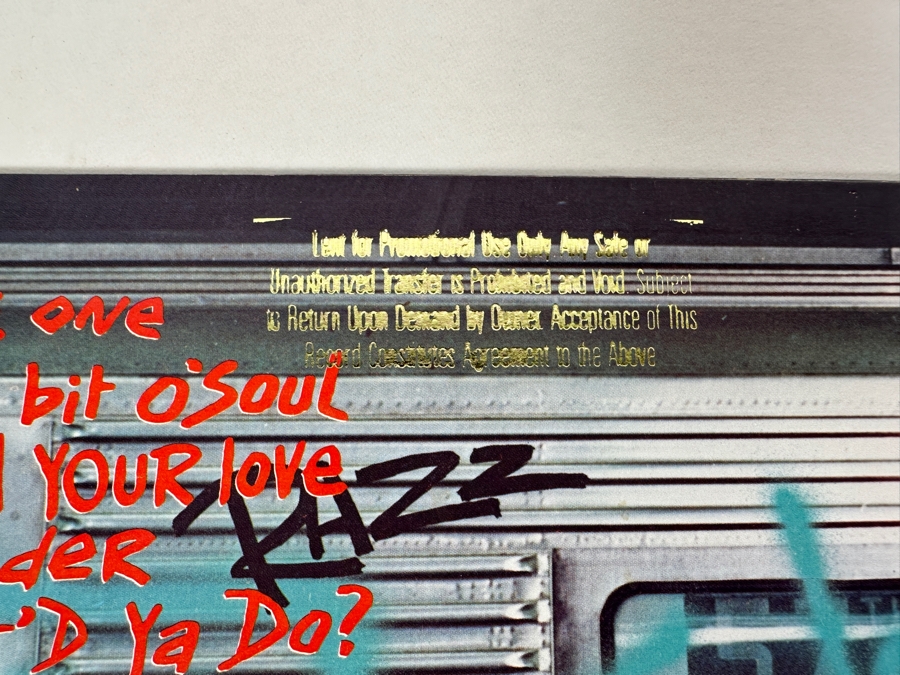 Ramones - Subterranean Jungle 1-23800 Sire Records Vinyl Record 1983 Promo Copy [Photo 4]