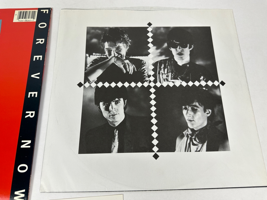 The Psychedelic Furs - Forever Now ARC 38261 Columbia Records Vinyl Record 1982 With The Psychedelic Furs Shryock Auditorium Concert Poster April 4, 1983 [Photo 11]