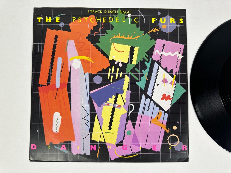 The Psychedelic Furs - Danger (Remix) CBS A 13 2865 CBS Records 12' Single Vinyl Record 1982 [Photo 2]