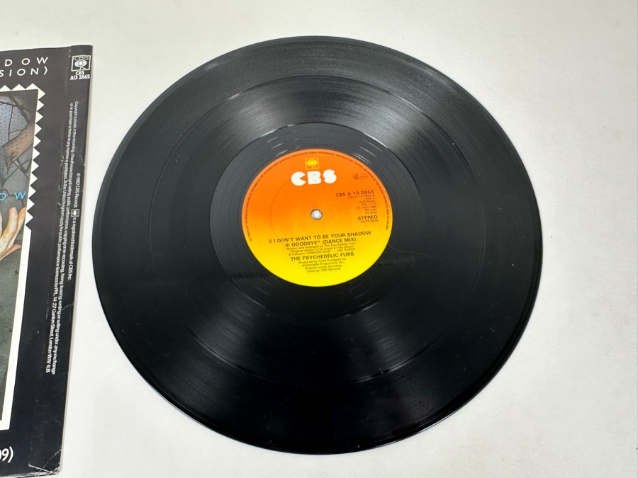 The Psychedelic Furs - Danger (Remix) CBS A 13 2865 CBS Records 12' Single Vinyl Record 1982 [Photo 6]