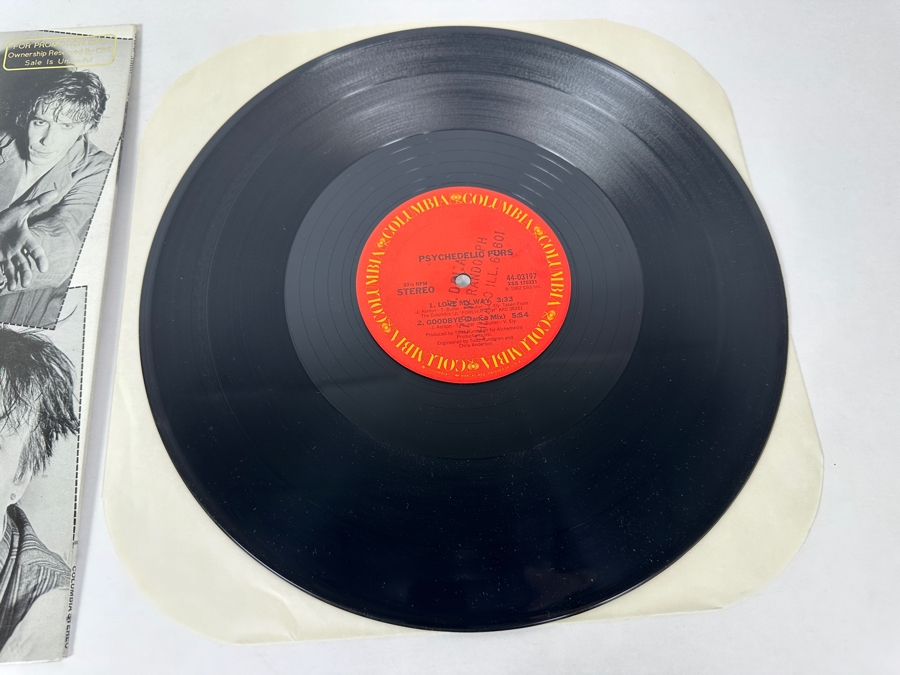 The Psychedelic Furs - Love My Way 44-03197 Columbia Records 12' Single Vinyl Record 1982 Promo Record [Photo 5]