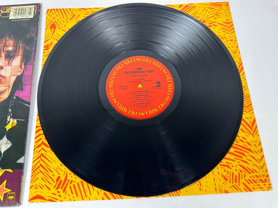 The Psychedelic Furs - Mirror Moves BFC 39278 Columbia Records Vinyl Record 1984 Promo Record [Photo 7]