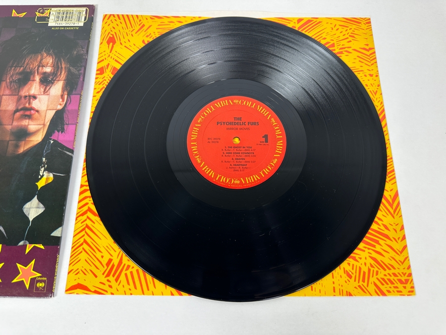 The Psychedelic Furs - Mirror Moves BFC 39278 Columbia Records Vinyl Record 1984 Promo Record [Photo 5]