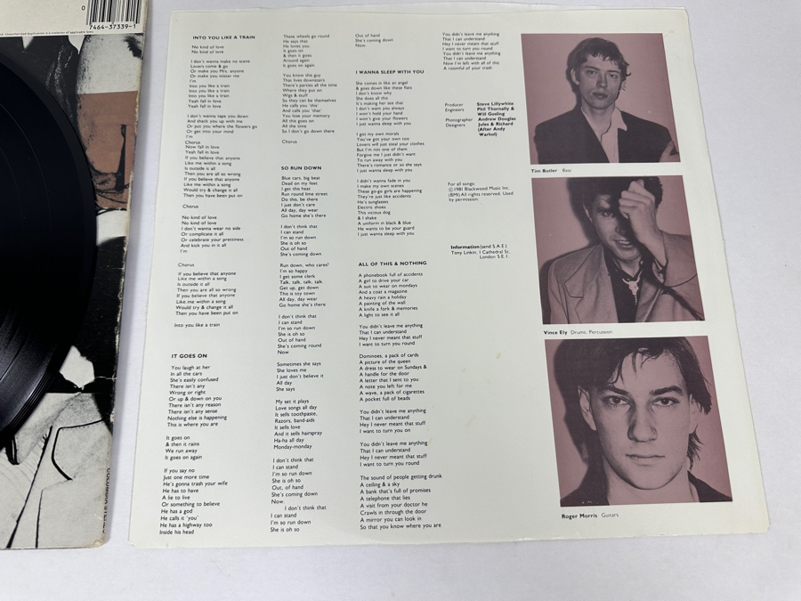 The Psychedelic Furs - Talk Talk Talk NFC 37339 Columbia Records Vinyl Record 1981 Promo Record [Photo 10]