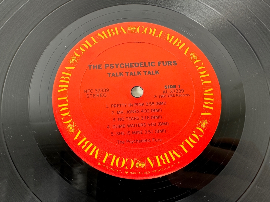 The Psychedelic Furs - Talk Talk Talk NFC 37339 Columbia Records Vinyl Record 1981 Promo Record [Photo 7]