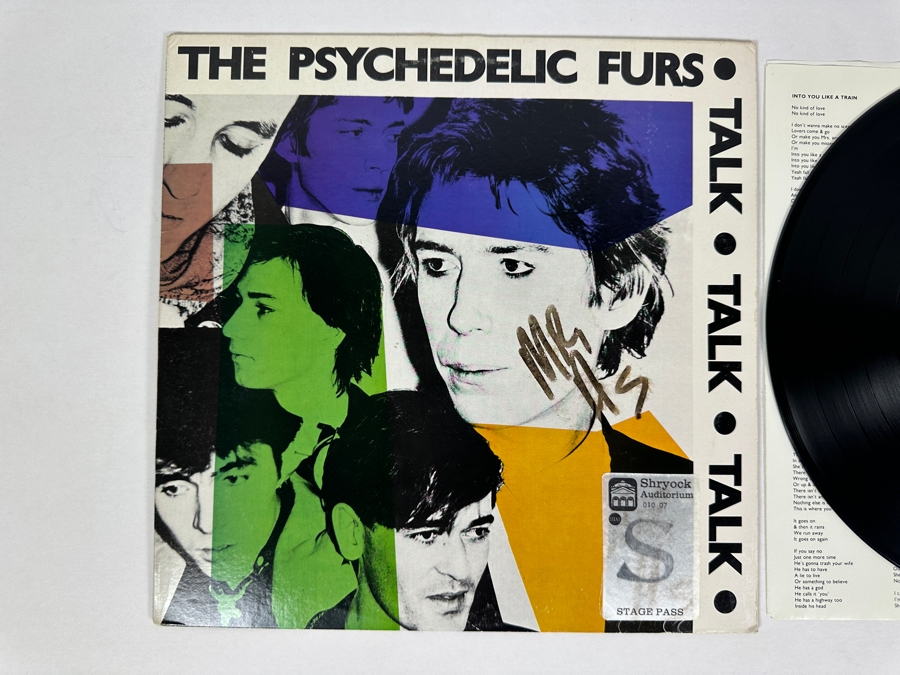 The Psychedelic Furs - Talk Talk Talk NFC 37339 Columbia Records Vinyl Record 1981 Promo Record [Photo 2]