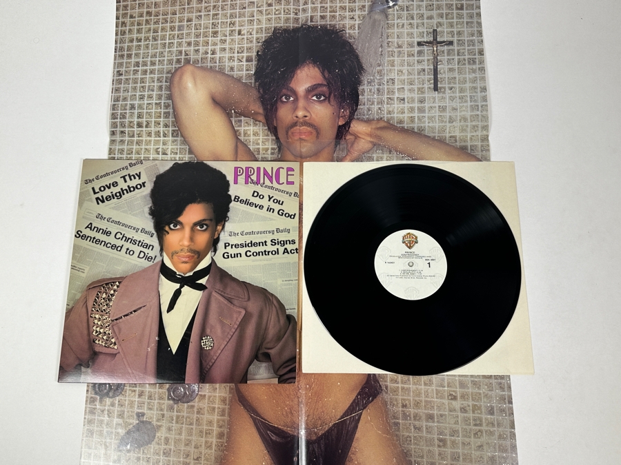 Prince - Controversy BSK 3601 Warner Bros Records Vinyl Record 1981 With Prince Poster [Photo 1]