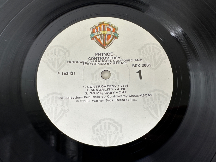 Prince - Controversy BSK 3601 Warner Bros Records Vinyl Record 1981 With Prince Poster [Photo 8]