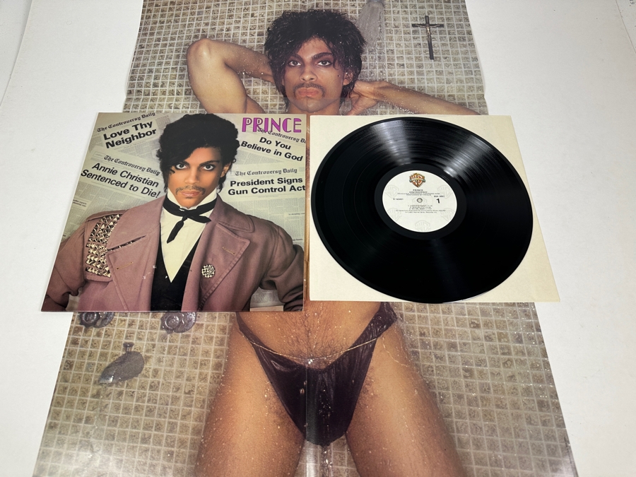 Prince - Controversy BSK 3601 Warner Bros Records Vinyl Record 1981 With Prince Poster [Photo 2]