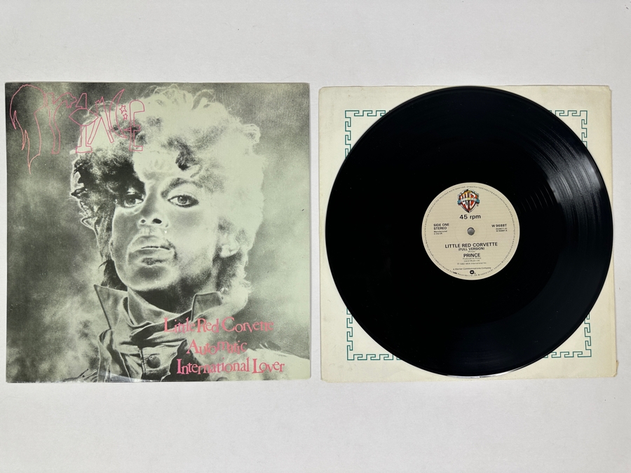 Prince - Little Red Corvette W 9688T Warner Bros Records Vinyl Record UK 1982 [Photo 1]