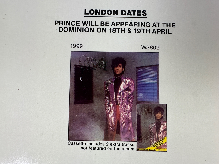 Prince - Little Red Corvette W 9688T Warner Bros Records Vinyl Record UK 1982 [Photo 7]