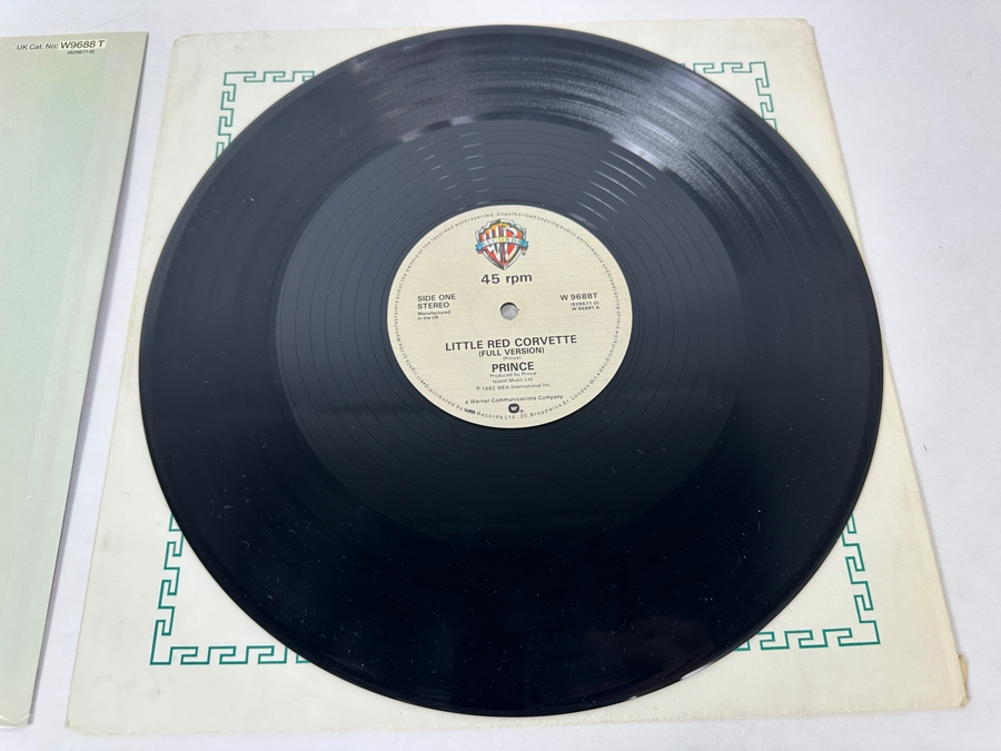 Prince - Little Red Corvette W 9688T Warner Bros Records Vinyl Record UK 1982 [Photo 8]