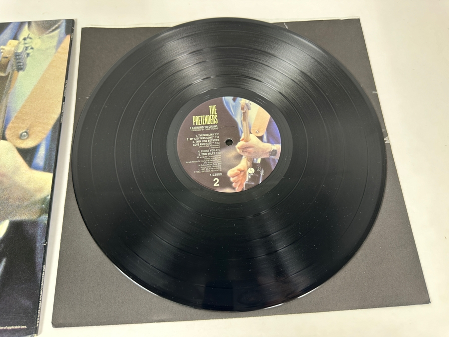 The Pretenders - Learning To Crawl 1-23980 Sire Records Vinyl Record 1983 Quiex II Limited Edition Pressing Promo Copy [Photo 8]