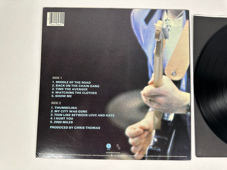 The Pretenders - Learning To Crawl 1-23980 Sire Records Vinyl Record 1983 Quiex II Limited Edition Pressing Promo Copy [Photo 5]