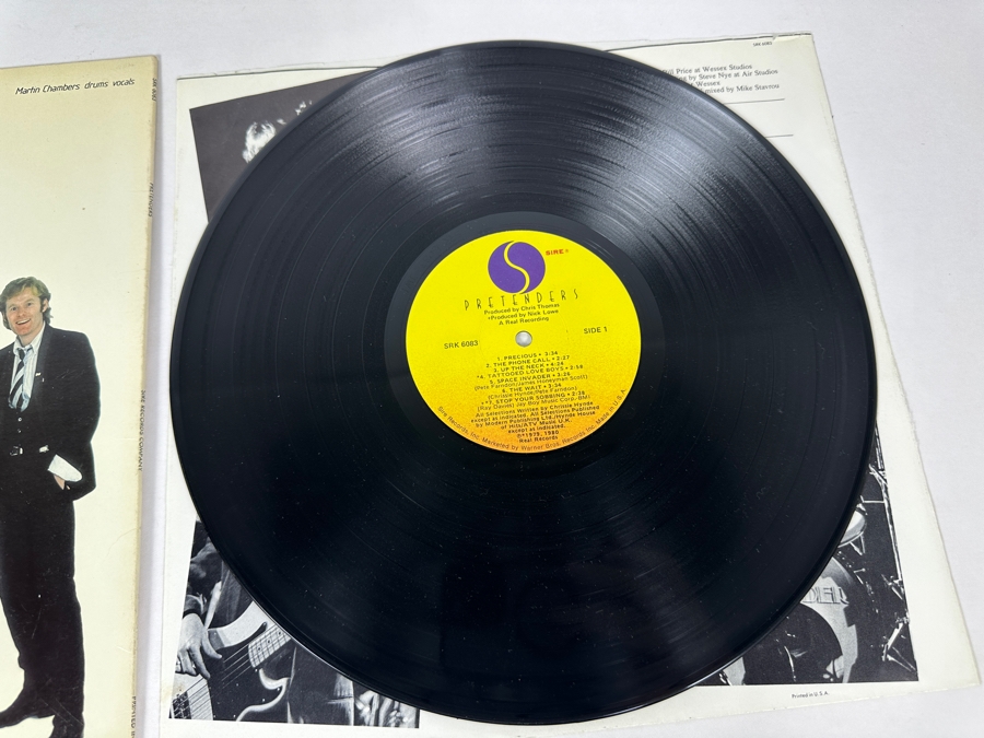 Pretenders - Pretenders SRK 6083 Sire Records Vinyl Record 1980 [Photo 4]
