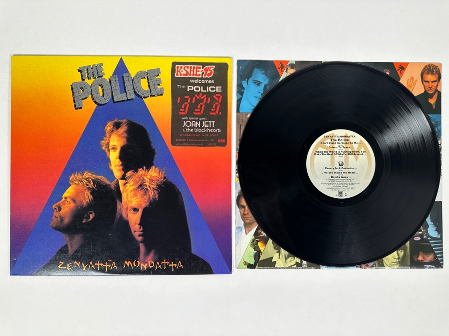 The Police - Zenyatta Mondatta SP-3720 A&M Records Vinyl Record 1980 [Photo 1]