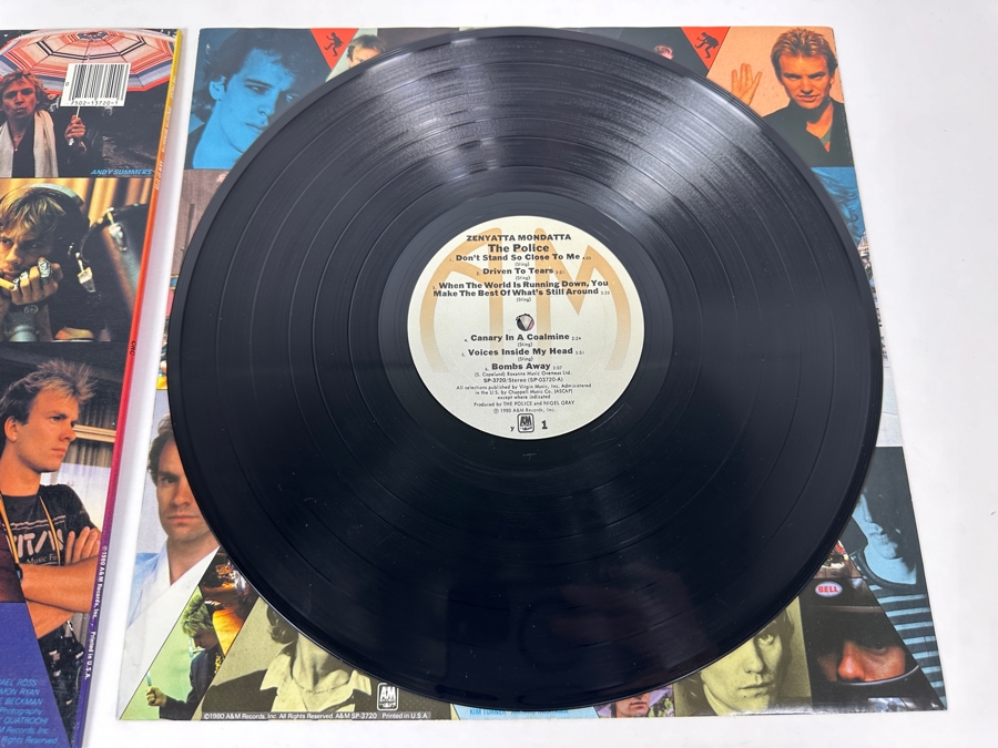 The Police - Zenyatta Mondatta SP-3720 A&M Records Vinyl Record 1980 [Photo 6]