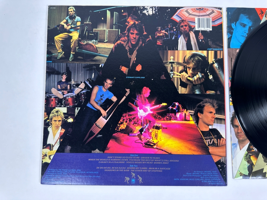 The Police - Zenyatta Mondatta SP-3720 A&M Records Vinyl Record 1980 [Photo 5]