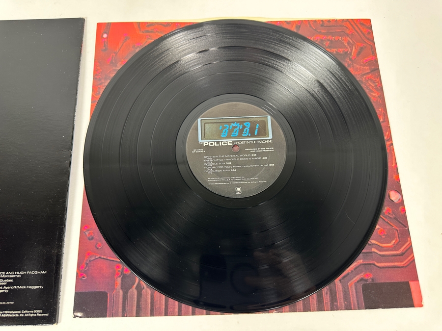 The Police - Ghost In The Machine SP-3730 A&M Records Vinyl Record 1981 [Photo 5]