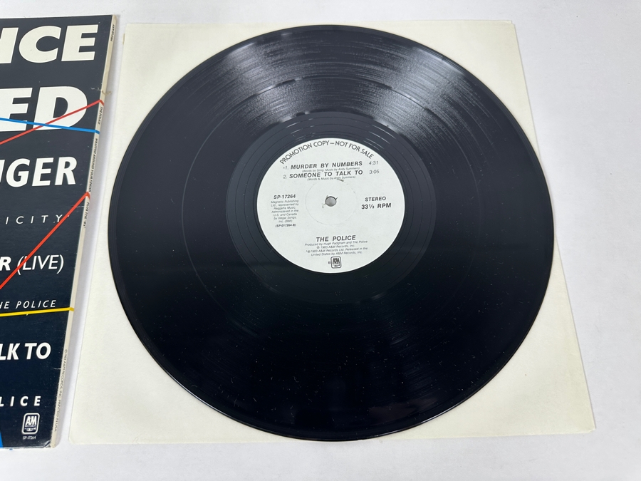 The Police - Wrapped Around Your Finger SP-17264 A&M Records 12' Vinyl Record 1983 Promo Copy [Photo 6]