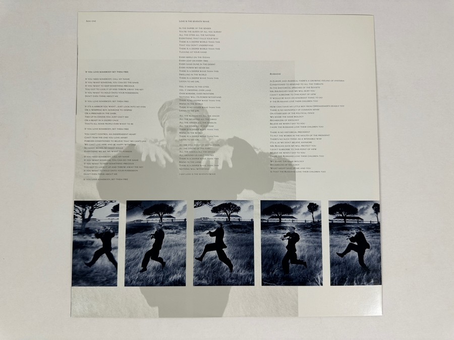 Sting - The Dream Of The Blue Turtles SP-03750 A&M Records Vinyl Record 1985 [Photo 12]