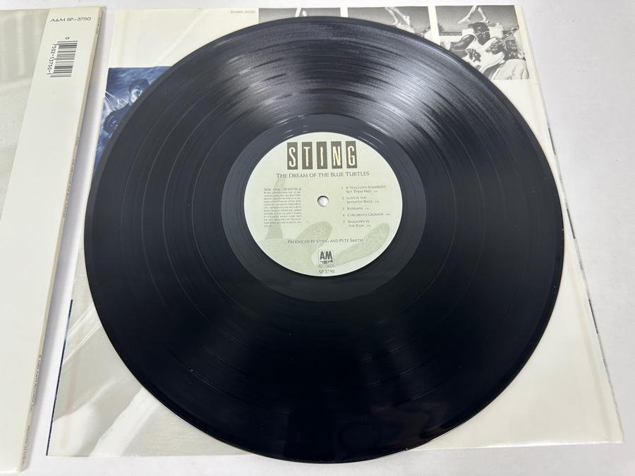 Sting - The Dream Of The Blue Turtles SP-03750 A&M Records Vinyl Record 1985 [Photo 4]