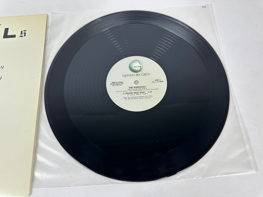 The Plimsouls - Oldest Story In The World PRO-A-2068 Geffen Records 12' Vinyl Record 1983 Promo Copy [Photo 6]