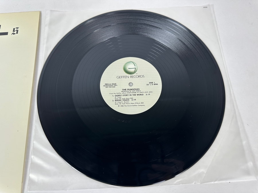 The Plimsouls - Oldest Story In The World PRO-A-2068 Geffen Records 12' Vinyl Record 1983 Promo Copy [Photo 4]