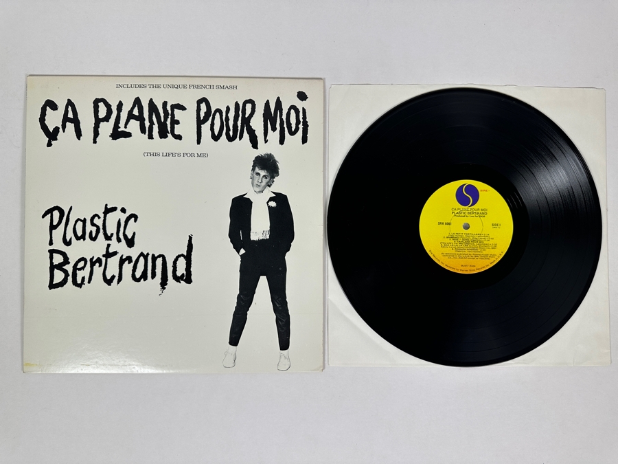 Plastic Bertrand - Ca Plane Pour Moi SRK 6061 Sire Records Vinyl Record 1977 [Photo 1]