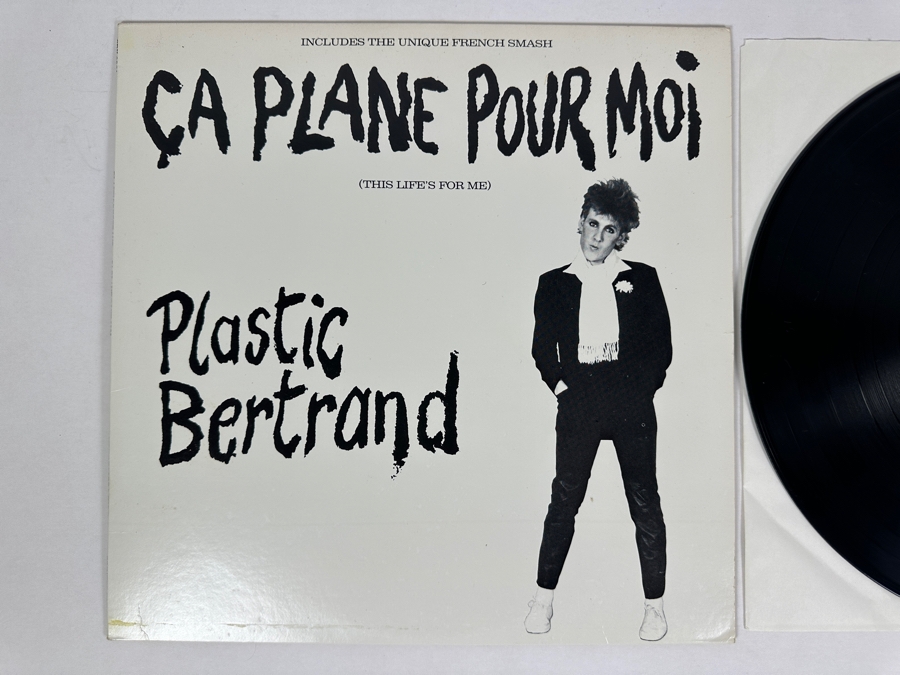 Plastic Bertrand - Ca Plane Pour Moi SRK 6061 Sire Records Vinyl Record 1977 [Photo 2]