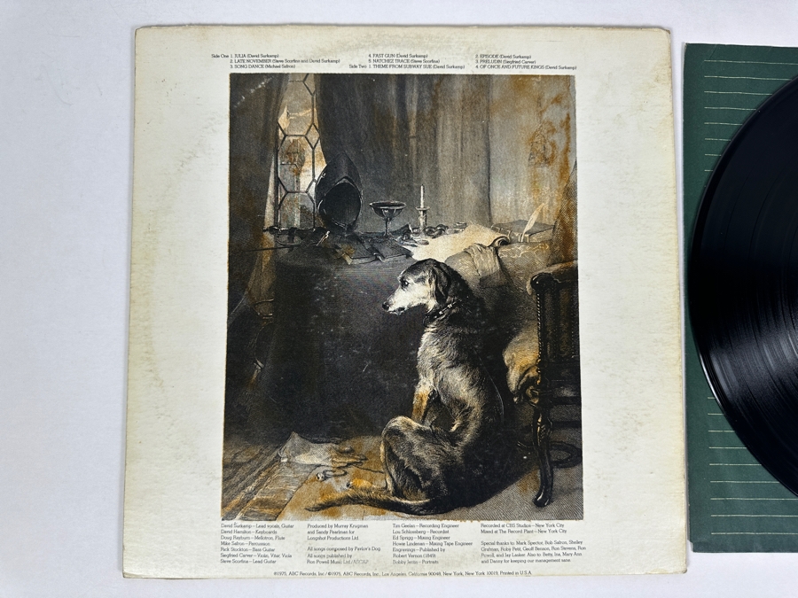 Pavlov's Dog - 'Pampered Menial' ABCD-866 ABC Records Vinyl Record 1975 [Photo 3]