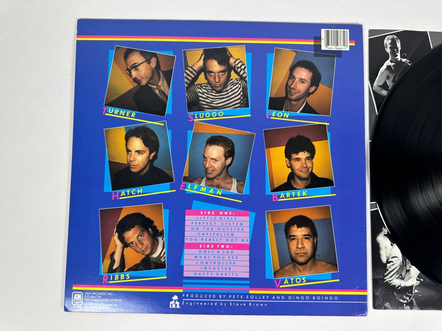 Oingo Boingo - Only A Lad SP-4863 A&M Records Vinyl Record 1981 [Photo 3]