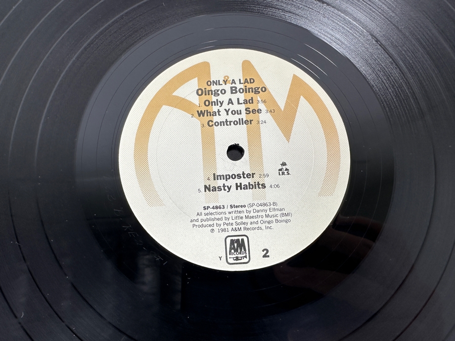 Oingo Boingo - Only A Lad SP-4863 A&M Records Vinyl Record 1981 [Photo 7]
