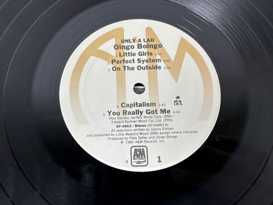 Oingo Boingo - Only A Lad SP-4863 A&M Records Vinyl Record 1981 [Photo 5]